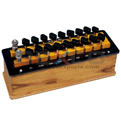 Resistance Box, Plug Type