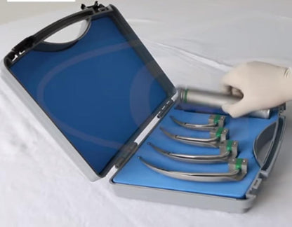 Fibre Optic Laryngoscope Set Macintosh With Handle
