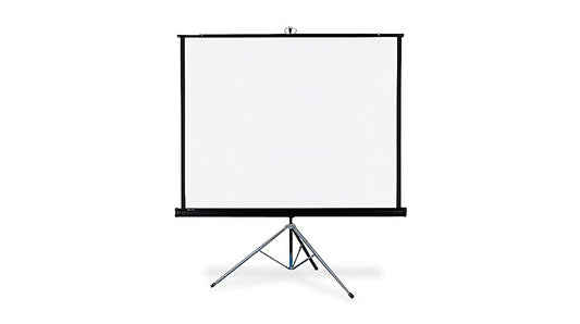Portable Tripod Projection Screen, 70 x 70 Inches, High-Resolution
