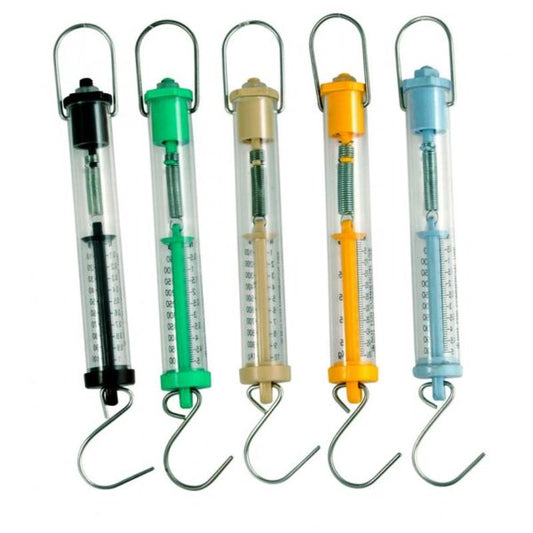 Tubular Spring Balance With Color Code.