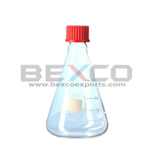 Flask Conical With Screw Cap