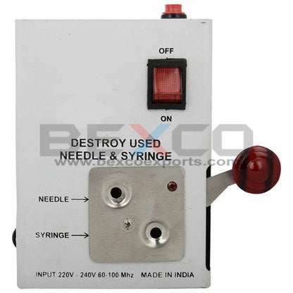 needle cutter & syringe destroyer