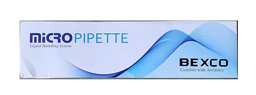 MicroPipette 10-100ul variable volume with calibration report, autoclavable