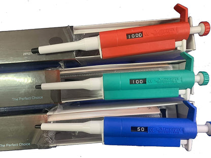 Micropipette Set Variable Volume set of 3 Excellent