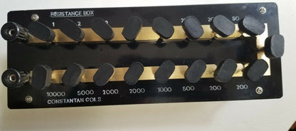 Resistance Box, Plug Type