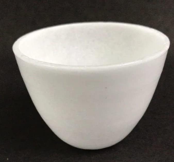 Silica Crucible 50ml for laboratory use