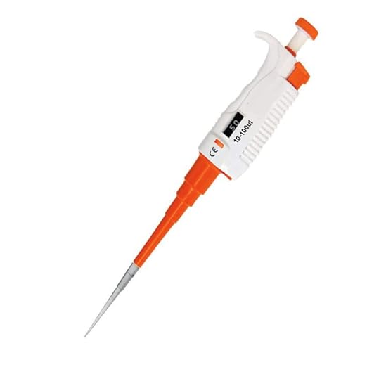 MicroPipette 10-100ul variable volume with calibration report, autoclavable