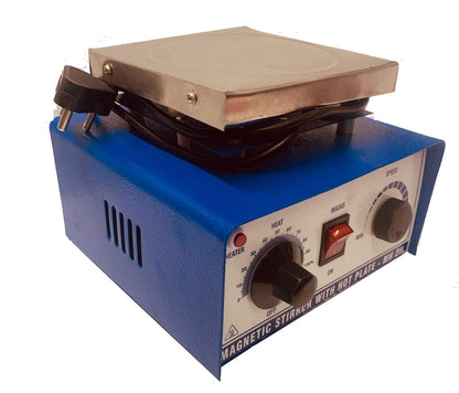 Magnetic Stirrer With Hot Plate and free rotor, laboratory stirring solution
