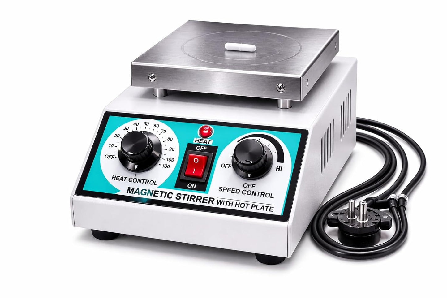 BEXCO Magnetic Stirrer 2 Ltr with hot plate with free teflon coated rotor